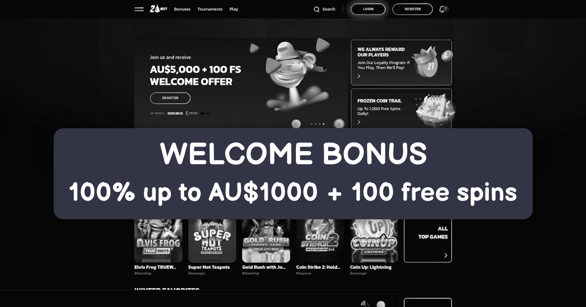 21Bit Casino welcome bonus